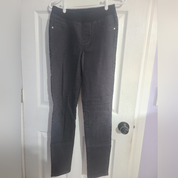 Denver Hayes 4×32  mid-rise skinny stretch band jeans - Picture 1 of 4